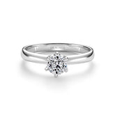 Brilliant Cut Diamond Solitaire Engagement Ring - Dracakis Jewellers